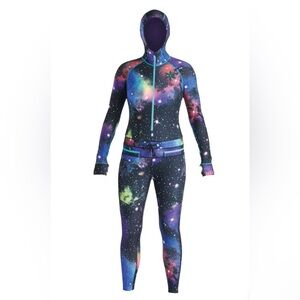 AIRBLASTER * ninja suit * hooded * size XS galactic ‘far out’ print * ski layers